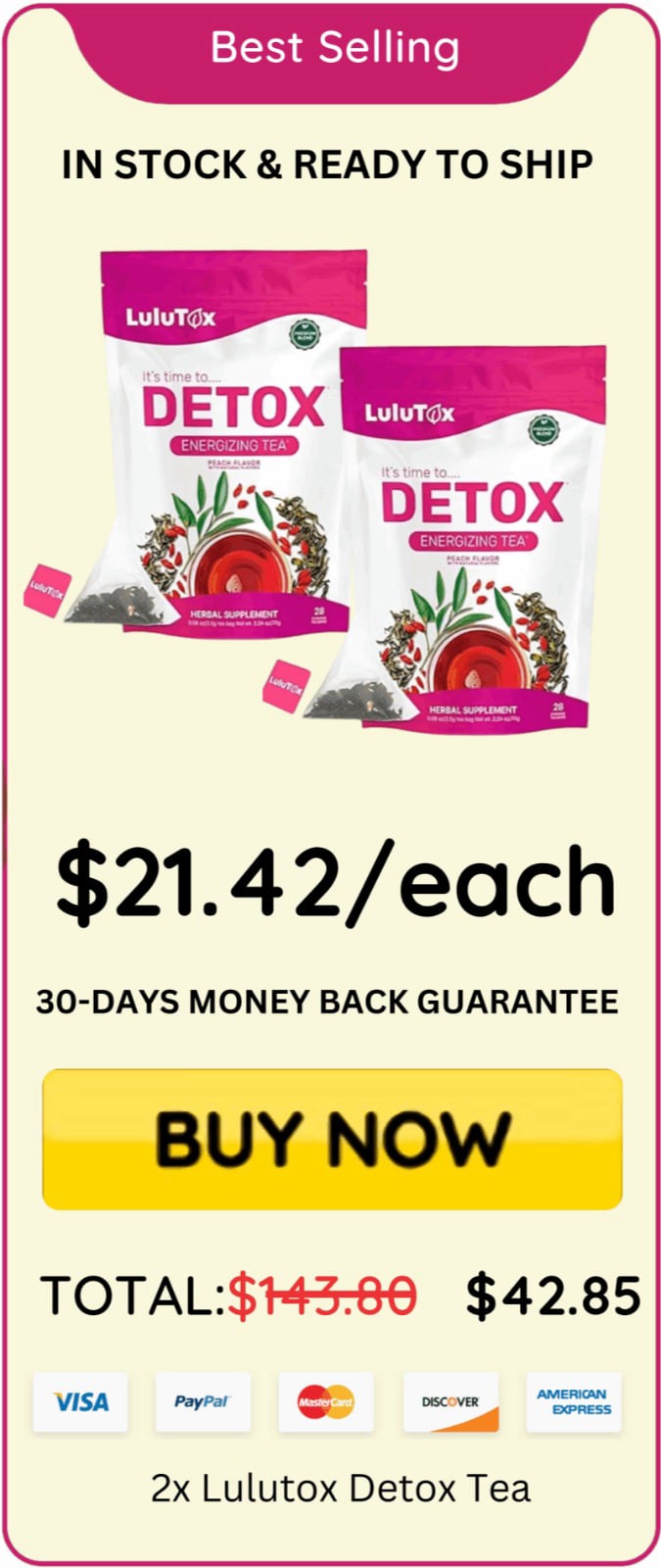 Lulutox Detox Tea offer price